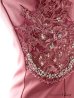 画像14: XSサイズあり【ROBE de FLEURS Glossy/ローブ・ド・フルール グロッシー】ウエストシースルーレース/ ストレッチ/ ビジュー/ キャミソール/ タイト/ ミニドレス/ キャバドレス[OF2]
