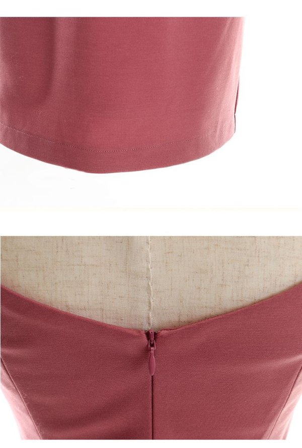 画像25: XSサイズあり【Glossy/グロッシー】ウエストシースルーレース/ ストレッチ/ ビジュー/ キャミソール/ タイト/ ミニドレス/ キャバドレス[OF08]