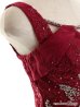 画像8: XSサイズあり【ROBE de FLEURS Glossy/ローブ・ド・フルール グロッシー】ウエストシースルー/ ジップ/ 刺繍レース/ ビジュー/ タイト/ ミニドレス/ キャバドレス[OF2]