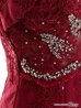 画像9: XSサイズあり【ROBE de FLEURS Glossy/ローブ・ド・フルール グロッシー】ウエストシースルー/ ジップ/ 刺繍レース/ ビジュー/ タイト/ ミニドレス/ キャバドレス[OF2]