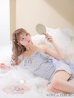 画像5: XSサイズあり【ROBE de FLEURS/ローブドフルール】チェック柄ツイード/ リボンワンショルダー/ マーメイド/ フリル/ ジップ/ ビジュー/ ミニドレス/ キャバドレス[OF2]