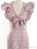 画像15: Lサイズあり【DEA. by ROBE de FLEURS/ディアバイローブドフルール】フリル/ リボン/ ドット/ マーメイド/ ミモレ丈/ ミディアムドレス/ キャバドレス[OF2]