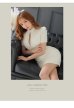 画像9: XSサイズあり【ROBE de FLEURS Glossy/ローブ・ド・フルール グロッシー】バストジッパー/ スプリングツイード/ 半袖/ 袖あり/ ワンカラー/ タイト/ ミニドレス/ キャバドレス[OF2]