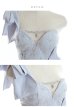 画像13: XSサイズあり【ROBE de FLEURS/ローブドフルール】フラワーレース/ リボンワンショルダー/ アシンメトリー/ ビジュー/タイト/ ミニドレス/ キャバドレス[OF2]
