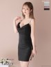 画像2: XSサイズあり【ROBE de FLEURS Glossy/ローブ・ド・フルール グロッシー】ラメニット/ ビジュー/ キャミ/ シンプル/ ワンカラー/ タイト/ ミニドレス/ キャバドレス[OF2] (2)