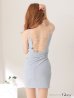 画像23: XSサイズあり【ROBE de FLEURS Glossy/ローブ・ド・フルール グロッシー】ラメニット/ ビジュー/ キャミ/ シンプル/ ワンカラー/ タイト/ ミニドレス/ キャバドレス[OF2]