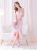 画像37: Lサイズあり【DEA.by ROBE de FLEURS/ディアバイローブドフルール】マーメイド/ フローラル/ バストジップ/ フリル/ テールカット/ ミディアムドレス/ キャバドレス[OF2]