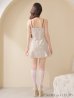 画像8: XSサイズあり【ROBE de FLEURS/ローブドフルール】RIBBON × TWEED　CAMI DRESS/ リボン/ ツイード/ キャミソール/ ミニドレス/ キャバドレス[OF2]