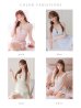 画像15: XSサイズあり【ROBE de FLEURS/ローブドフルール】サマーツイード/ フリル裾/ マーメイド/ フロントジップ/ ドットチュール/ ミニドレス/ キャバドレス[OF2]