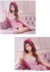 画像7: sugar限定コラボ☆XS-Lサイズあり【ROBE de FLEURS/ローブドフルール】ツイード/ リボン/ ワンショルダー/ フロントジップ/ タイト/ ミニドレス/ キャバドレス[OF2]