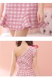画像14: sugar限定コラボ☆XS-Lサイズあり【ROBE de FLEURS/ローブドフルール】セットアップ/ ツイード/ リボン/ ワンショルダー/ バストカット/ タイト/ ミニドレス/ キャバドレス[OF2]