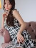 画像12: sugar限定コラボ☆XS-Lサイズあり【ROBE de FLEURS/ローブドフルール】ツイード/ フロントジップ/ ノースリーブ/ 裾フリル/ マーメイド/ ミニドレス/ キャバドレス[OF2]