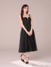 画像10: Lサイズあり【DEA. by ROBE de FLEURS/ディアバイローブドフルール】フロントジッパー/ チュール/ キャミソール/ Aライン/ フレア/ ミモレ丈/ ミディアム丈/ ワンピース/ ミディアムドレス/ キャバドレス[OF2]
