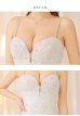 画像20: XSサイズあり【ROBE de FLEURS/ローブドフルール】 スパンコール/ ダイヤチュール/ キャミソール/ フロントジップ/ フレア/ ミニドレス/ キャバドレス[OF2]