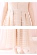 画像23: Lサイズあり【DEA.by ROBE de FLEURS/ディアバイローブドフルール】チェック/ オーガンジー/ バストカット/ フレア/ ワンピース/ ミモレ丈/ ロングドレス/ キャバドレス long[OF2]