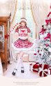 画像6: 【クリスマスコスプレ10点セット】【Malymoon/マリームーン】レディチェックリュバンサンタ【2サイズ/1カラー】【予約/12月上旬発送予定】[HC03] (6)
