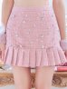 画像7: 【即日発送！】【サンタコス 4点セット】【XS-Lサイズ/1カラー】チェックセットアップビジューサンタコスプレ[YMT]