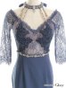 画像27: XSサイズあり【ROBE de FLEURS Glossy/ローブ・ド・フルール グロッシー】ウエストシースルー/ レーススリーブ/ 袖あり/ オフショル/ タイト/ ミニドレス/ キャバドレス[OF2]