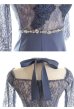 画像31: XSサイズあり【ROBE de FLEURS Glossy/ローブ・ド・フルール グロッシー】ウエストシースルー/ レーススリーブ/ 袖あり/ オフショル/ タイト/ ミニドレス/ キャバドレス[OF2]