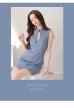 画像10: XSサイズあり【ROBE de FLEURS Glossy/ローブ・ド・フルール グロッシー】ジッパー/ リブニット/ シンプル/ ワンカラー/ ノースリーブ/ タイト/ ミニドレス/ キャバドレス[OF2]