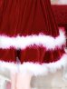 画像14: 【即日発送】【サンタコス 4点セット】【XS-Lサイズ/1カラー】二段フリルボリュームフレアサンタ[YMT]