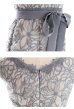 画像14: Lサイズあり【DEA. by ROBE de FLEURS/ディアバイローブドフルール】フラワーモチーフ/ リボンベルト/ 総レース/ ノースリーブ/ 膝丈/ タイト/ ミディアムドレス/ キャバドレス[OF2]