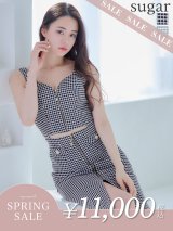 【決算SALE開催中！! 】Lサイズあり【JEAN MACLEAN/ジャンマクレーン】ジップデザイン/ カットアウト/ ノースリーブ/ ストレッチ/ 膝丈/ タイト/ ミディアムドレス/ キャバドレス【HC02】