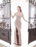 ピンクベージュ モデル：るな　身長：159cm　着用サイズ：Mサイズ