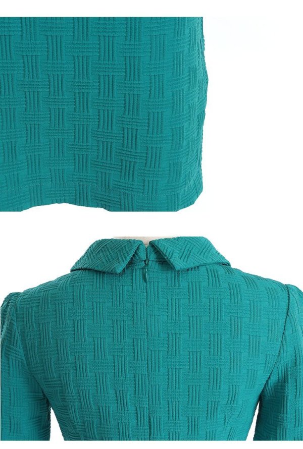 画像46: XSサイズあり【Glossy/グロッシー】バストカット/ ウエストカット/ 袖あり/ 半袖/ バックル/ ストレッチ/ タイト/ ミニドレス/ キャバドレス[OF08]