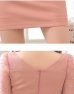 画像14: XSサイズあり【ROBE de FLEURS Glossy/ローブ・ド・フルール グロッシー】レース/ ビジュー/ 五分袖/ 七分袖/ 袖あり/ セットアップ/ タイト/ ミニドレス/ キャバドレス[OF2]