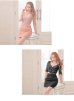 画像2: XSサイズあり【ROBE de FLEURS Glossy/ローブ・ド・フルール グロッシー】レース/ ビジュー/ 五分袖/ 七分袖/ 袖あり/ セットアップ/ タイト/ ミニドレス/ キャバドレス[OF2] (2)