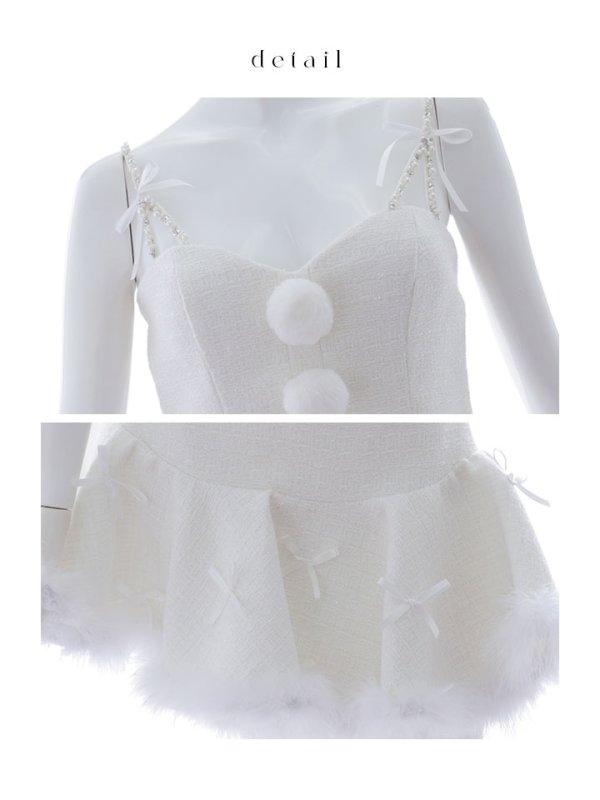 画像38: 【ノベルティ対象】【即日発送】【サンタコス 5点セット】【XS-Lサイズ/2カラー】セットアップフレアミニサンタ[YMT]