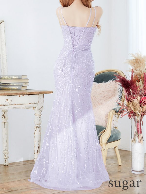 画像9: 【JEAN MACLEAN/ジャンマクレーン】 ワンカラー/ スパンコール刺繍/ ラメ/ スピンドル/ タイト/ ロングドレス/ キャバドレスlong[OF2A]