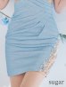 ブルー モデル：真優川咲　身長：158cm　着用サイズ：Sサイズ