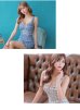 画像16: XSサイズあり【ROBE de FLEURS Glossy/ローブ・ド・フルール グロッシー】バストジッパー/ ツイード/ ビジュー/ ノースリーブ/ ストレッチ/ タイト/ ミニドレス/ キャバドレス[OF2]