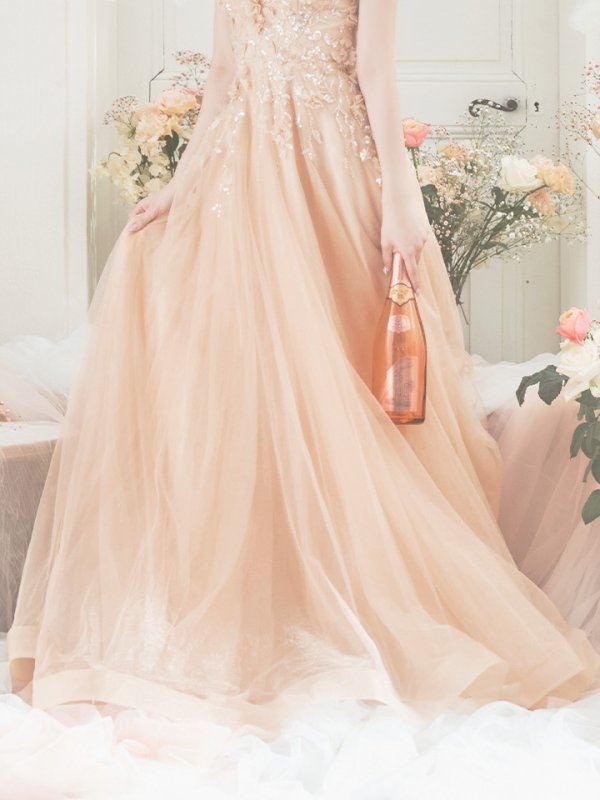 画像20: 【藤野みやび/関西コレクション着用】Lサイズあり【JEAN MACLEAN/ジャンマクレーン】ワンカラー/ 刺繍/ ネットレース/ ノースリーブ/ Aライン/ フレア/ ロングドレス/ キャバドレス long[OF2A]