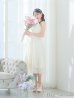 画像9: XS-Lサイズあり【DEA.by ROBE de FLEURS/ディアバイローブドフルール】裾レース/ ノースリーブ/ サマーツイード/ フレア/ ミディアムドレス/ キャバドレス[OF2]