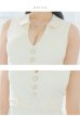 画像13: XS-Lサイズあり【DEA.by ROBE de FLEURS/ディアバイローブドフルール】裾レース/ ノースリーブ/ サマーツイード/ フレア/ ミディアムドレス/ キャバドレス[OF2]