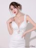 画像7: XSサイズあり【ROBE de FLEURS Glossy/ローブ・ド・フルール グロッシー】ノースリーブ/ ウエストカット/ スパンコール/ ラメニット/ タイト/ ミニドレス/ キャバドレス[OF2]
