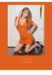 画像21: XSサイズあり【ROBE de FLEURS Glossy/ローブ・ド・フルール グロッシー】トップス着脱可能/ ハートカット/ センタージップ/ キャミ/ タイト/ ミニドレス/ キャバドレス[OF2]