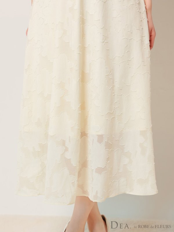 画像18: Lサイズあり【DEA./ディア】ホルターネック/ バックリボン/ レース/ フレア/ ワンピース/ ミモレ丈/ ミディアムドレス/ キャバドレス long【OF08】