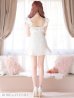 画像6: XS-Lサイズあり【ROBE de FLEURS/ローブドフルール】サマーツイード/ マーメイド/ パールチュール/ セットアップ/ フリルショルダー/ ミニドレス/ キャバドレス[OF2]