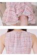 画像14: Lサイズあり【DEA. by ROBE de FLEURS/ディアバイローブドフルール】マーメイド/ ツイード/ ノースリーブ/ 膝丈/ 襟付き/ 裾フリル/ ワンピース/ ミディアムドレス/ キャバドレス[OF2]