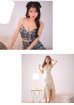 画像13: XSサイズあり【ROBE de FLEURS/ローブドフルール】ラメチェックツイード/ オーガンジー/ ロング/ セットアップ/ 裾フリル/ ロングドレス/ キャバドレス[OF2]