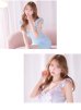 画像10: Lサイズあり【DEA. by ROBE de FLEURS/ディアバイローブドフルール】肩フリル/ ダブルボタン/ スリット/ ミモレ丈/ ミディアムドレス/ キャバドレス[OF2]
