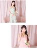 画像17: 【ROBE de FLEURS/ローブドフルール】ショルダーリボン/ ギンガムチェック/ マーメイド/ ミディアムドレス/ キャバドレス[OF2]