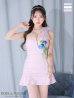 画像17: XSサイズあり【ROBE de FLEURS/ローブドフルール】オーガンジー/ リボンチョーカー/ アイドル/ セットアップ/ ミニドレス/ キャバドレス[OF2]