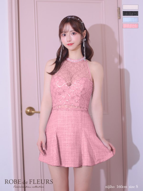 ピンク モデル：にじほ　身長：160cm:Sサイズ