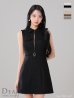 ブラック モデル：まおちゃる　身長：158cm　着用サイズ：Sサイズ