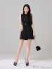 ブラック モデル：まおちゃる　身長：158cm　着用サイズ：Sサイズ
